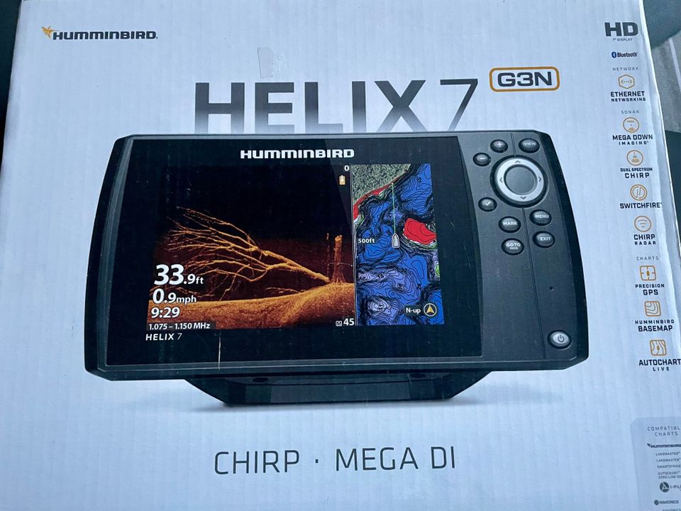 Myydään Humminbird Helix G3N