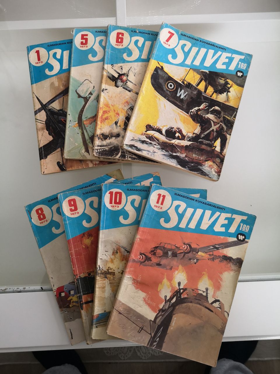 Siivet N:o 1,5,6,7,8,9,10 ja 11 / 1973