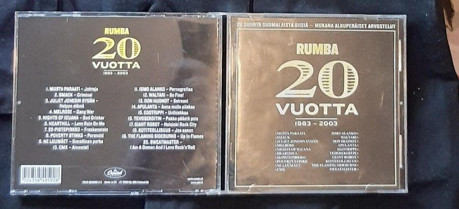 V/A: Rumba 20 vuotta kokoelma-CD