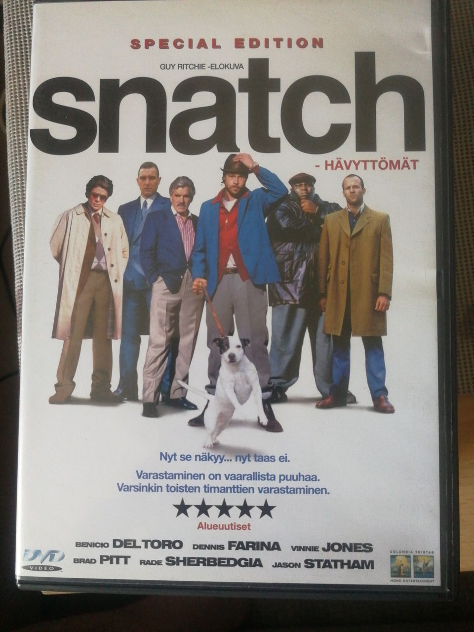 DVD : Snatch - hävyttömät (Jason Statham)