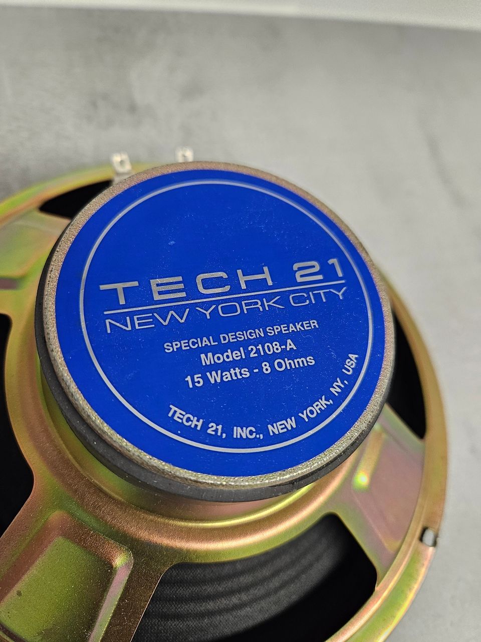 Tech 21 New York City 8" / 15 W / 8 Ohm kaiutin