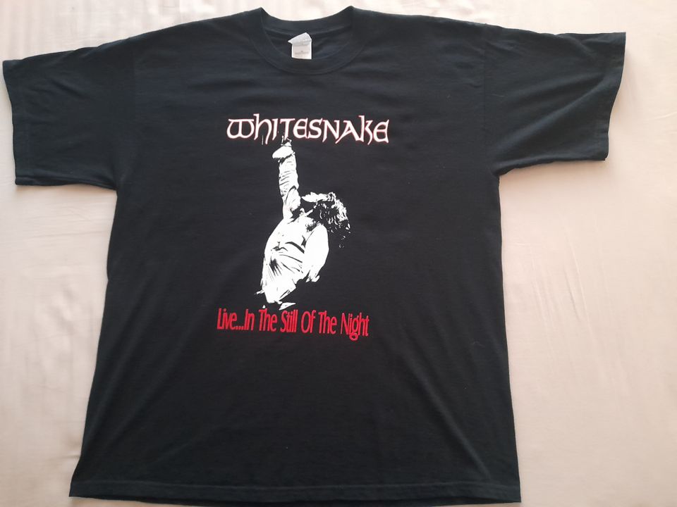 Whitesnake virallinen kiertuepaita v.2004