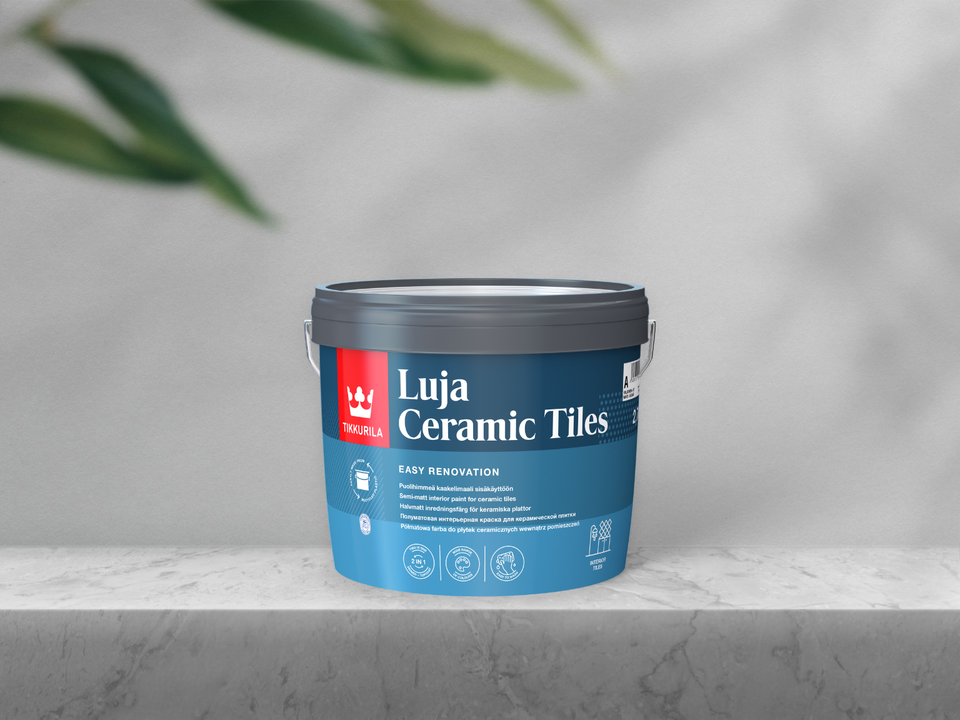 Tikkurila Luja Ceramic Tiles, Kaakelimaali (2,7L / A)