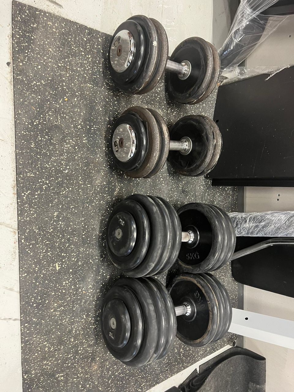 2x25kg & 2x37.5kg Käsipainot