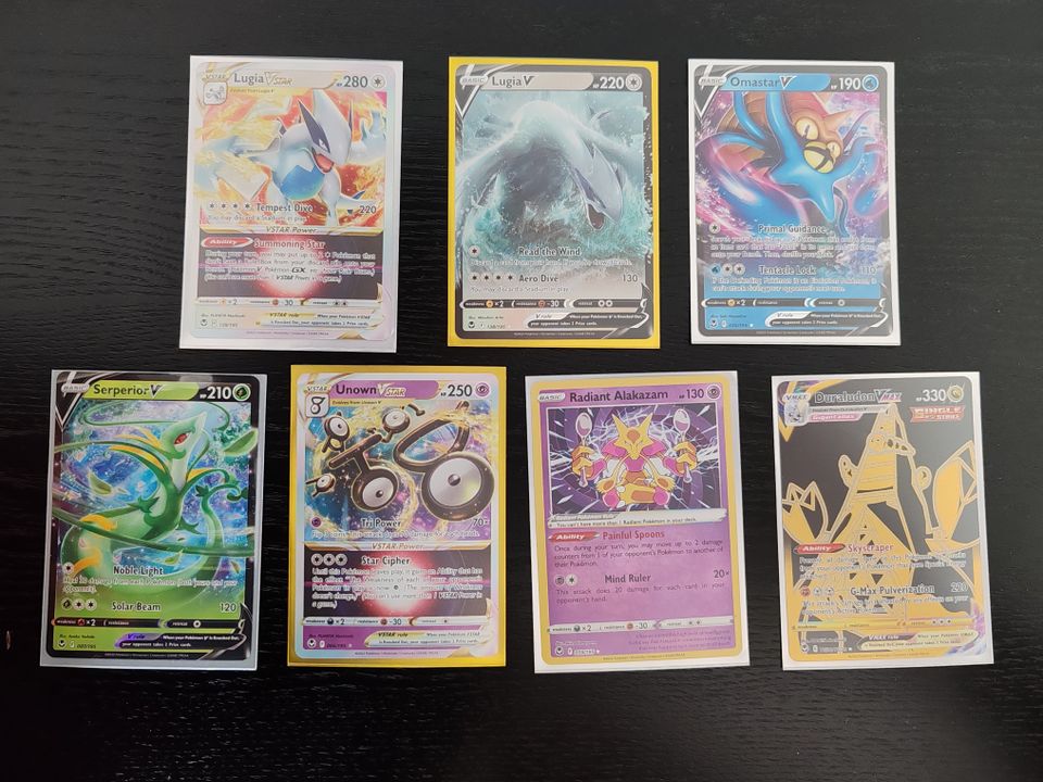 Pokemon kortit Silver tempest