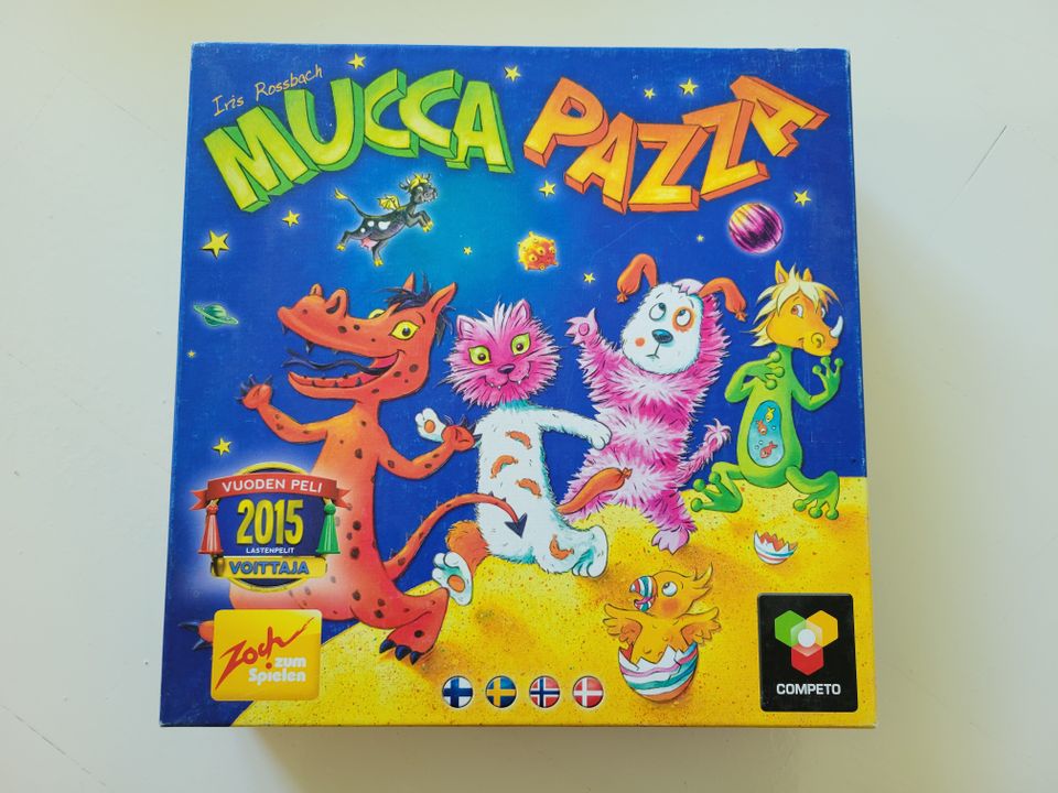Mucca Pazz vuoden lastenpeli 2015