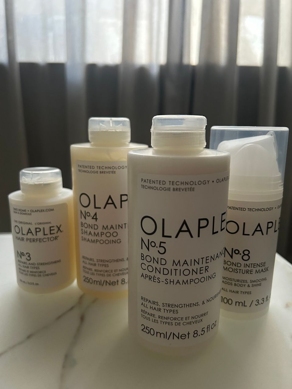 Avaamattomat Olaplex-tuotteet