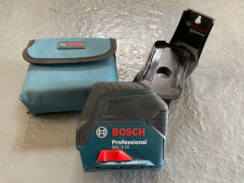 Bosch GCL 2-15 Professional yhdistelmälaser + jalusta RM1