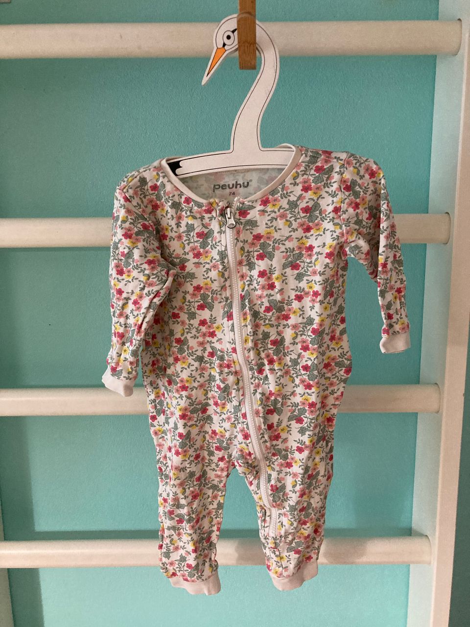 Kukallinen yöpuku / pyjama 74cm