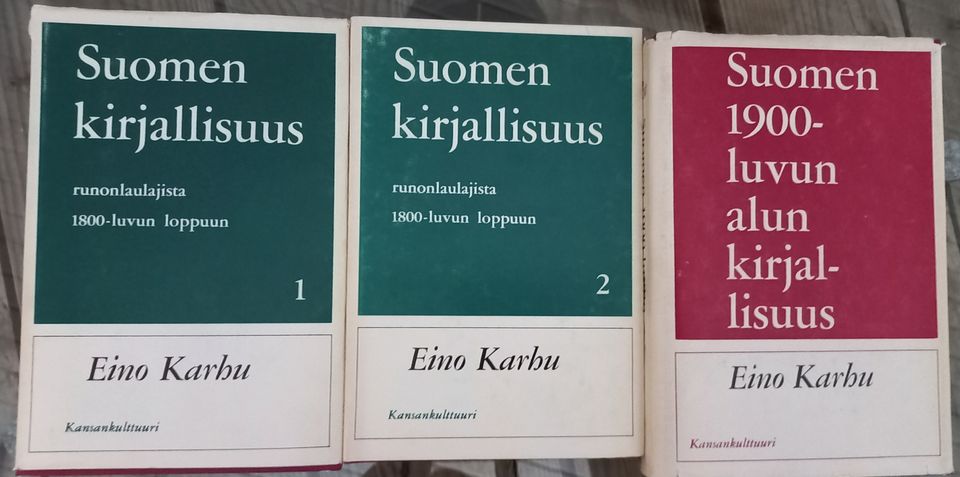 Eino Karhu: Suomen kirjallisuus