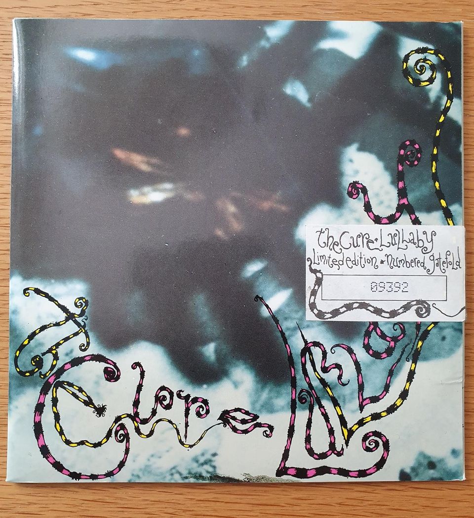 The Cure - Lullaby, 7" GF-kansi