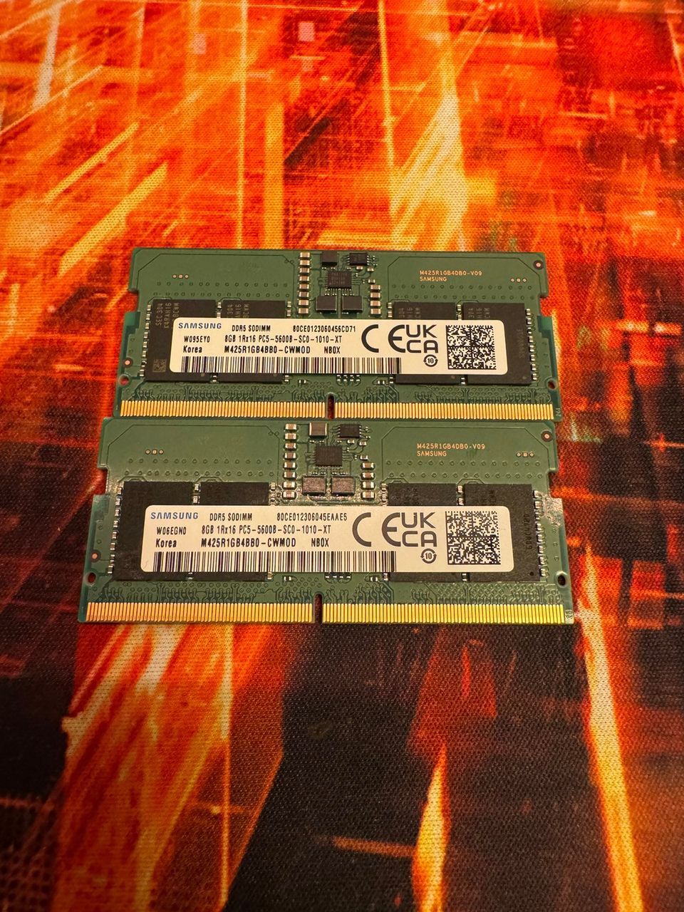 2X8GB ddr5 5600mhz