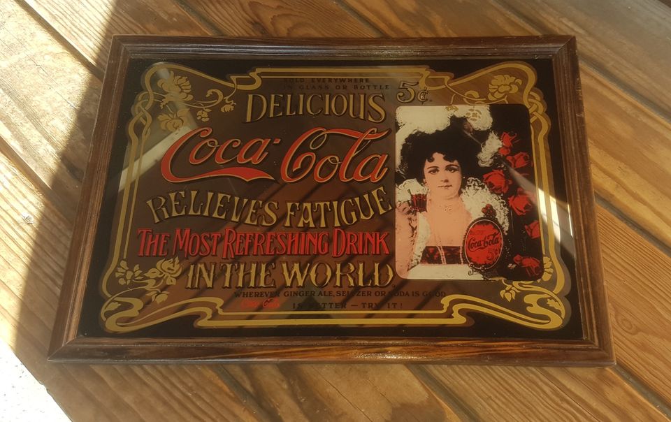 Coca Cola vintage peilitaulu