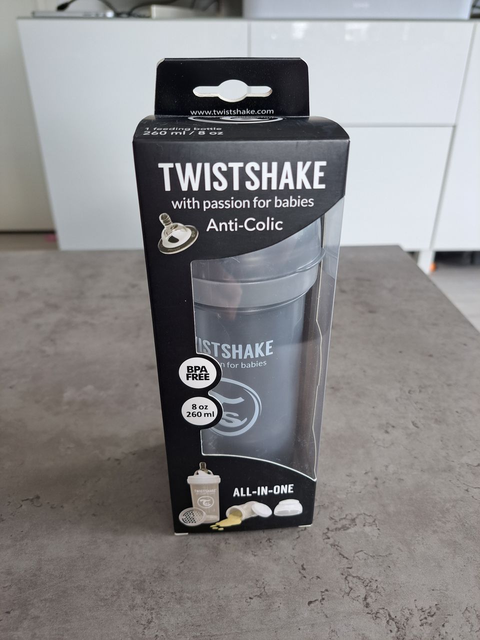 Twistshake tuttipullopakkaus All in one