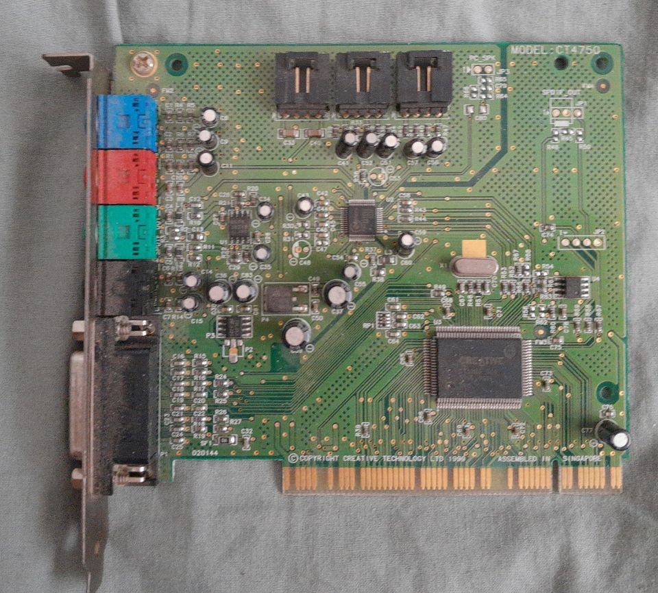 Sound Blaster 128 PCI (CT4750)