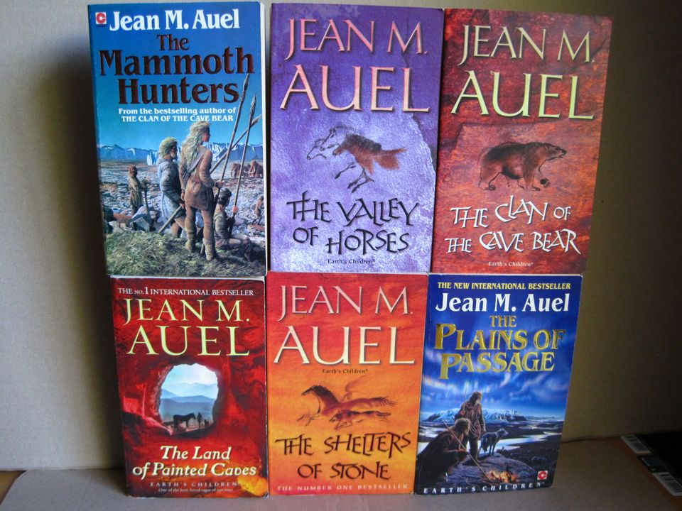Jean M. Auel: Earth's Children series – all 6 paperbacks (Total price)