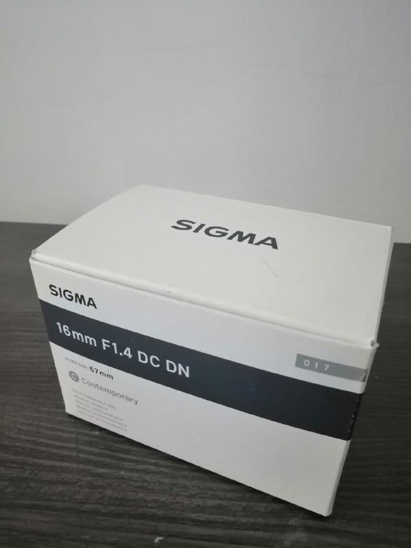 sigma 16mm f1.4 sony