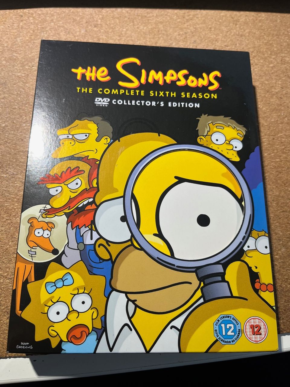 Simpsonit kuudes kausi DVD, Collector's edition