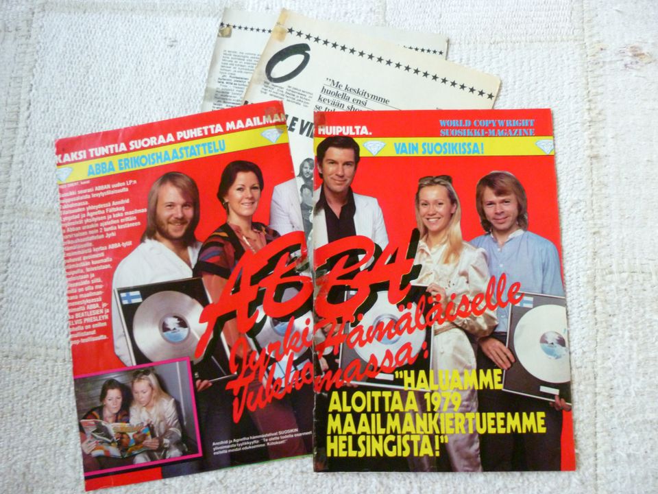 Abba lehtileike Suosikki 12/1978