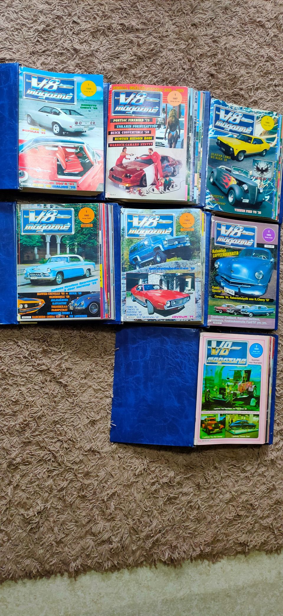 V8 lehdet 1983-1988