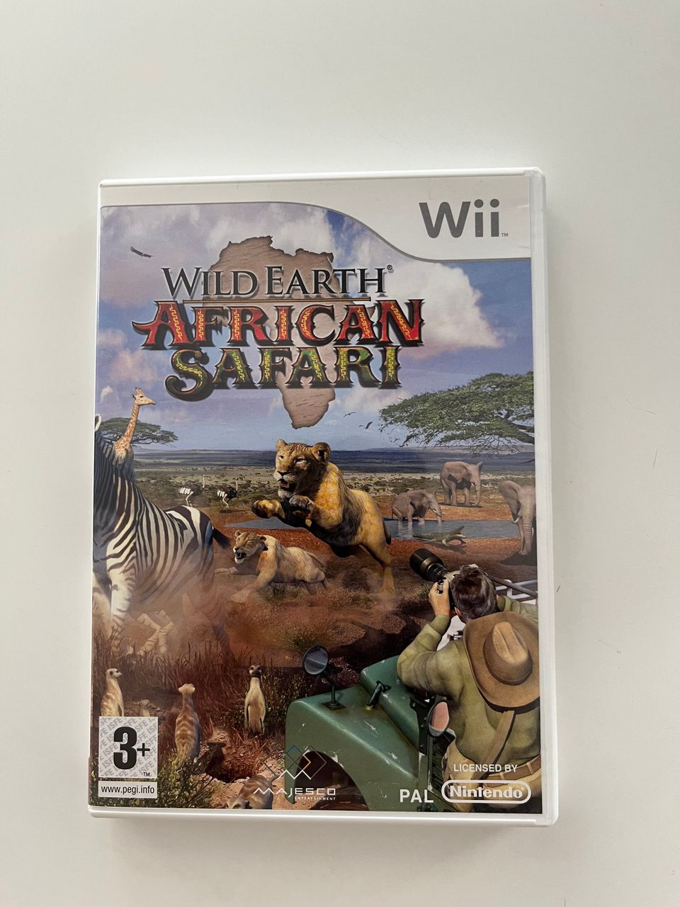 Wii peli African safari
