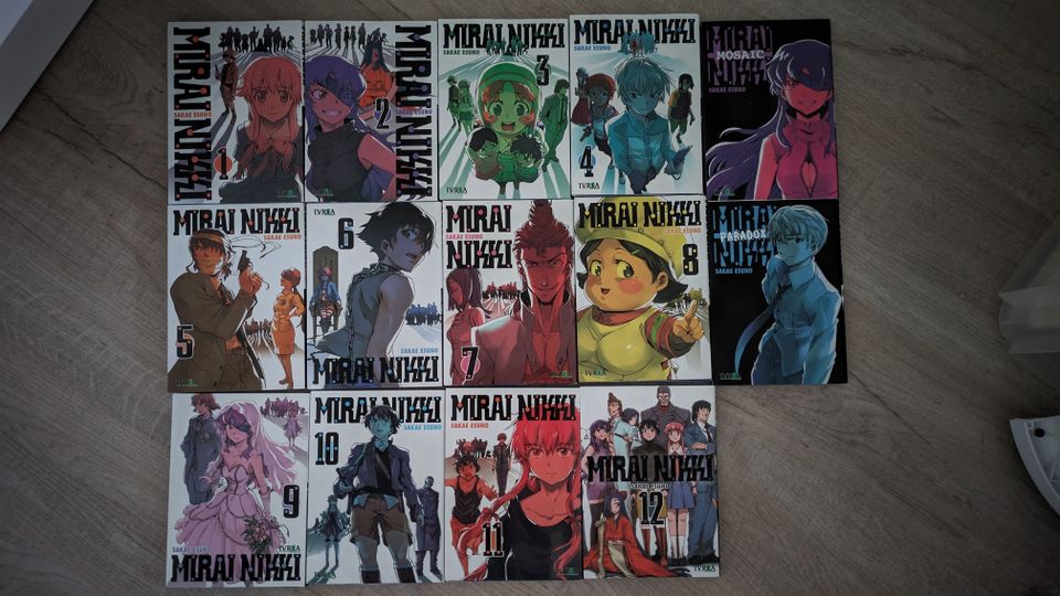 Future Diary/Mirai Nikki -mangat