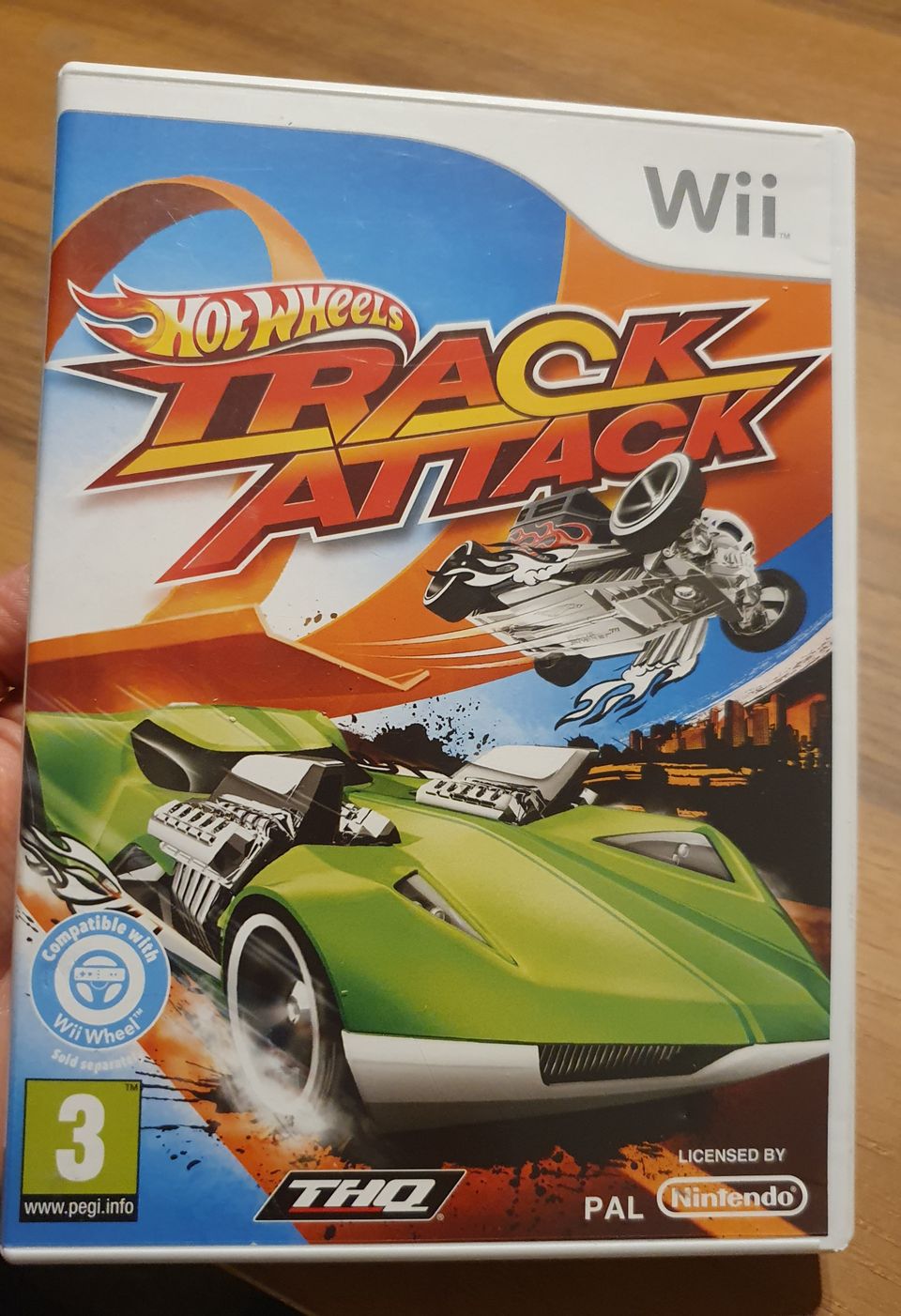 Wii Hot Wheels Track attack