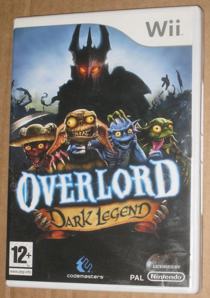 WII pelit - Overlord Dark Legend, Prince of Persia Rival Swords, Ultimate Band