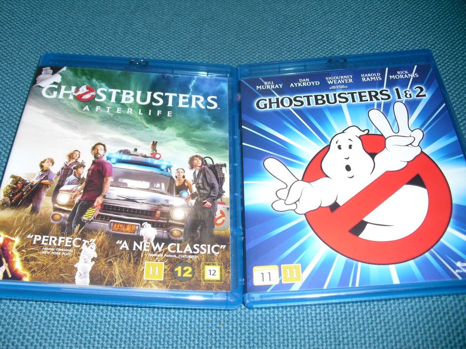 GHOSTBUSTERS 1+2 JA AFTERLIFE (BLU-RAY)