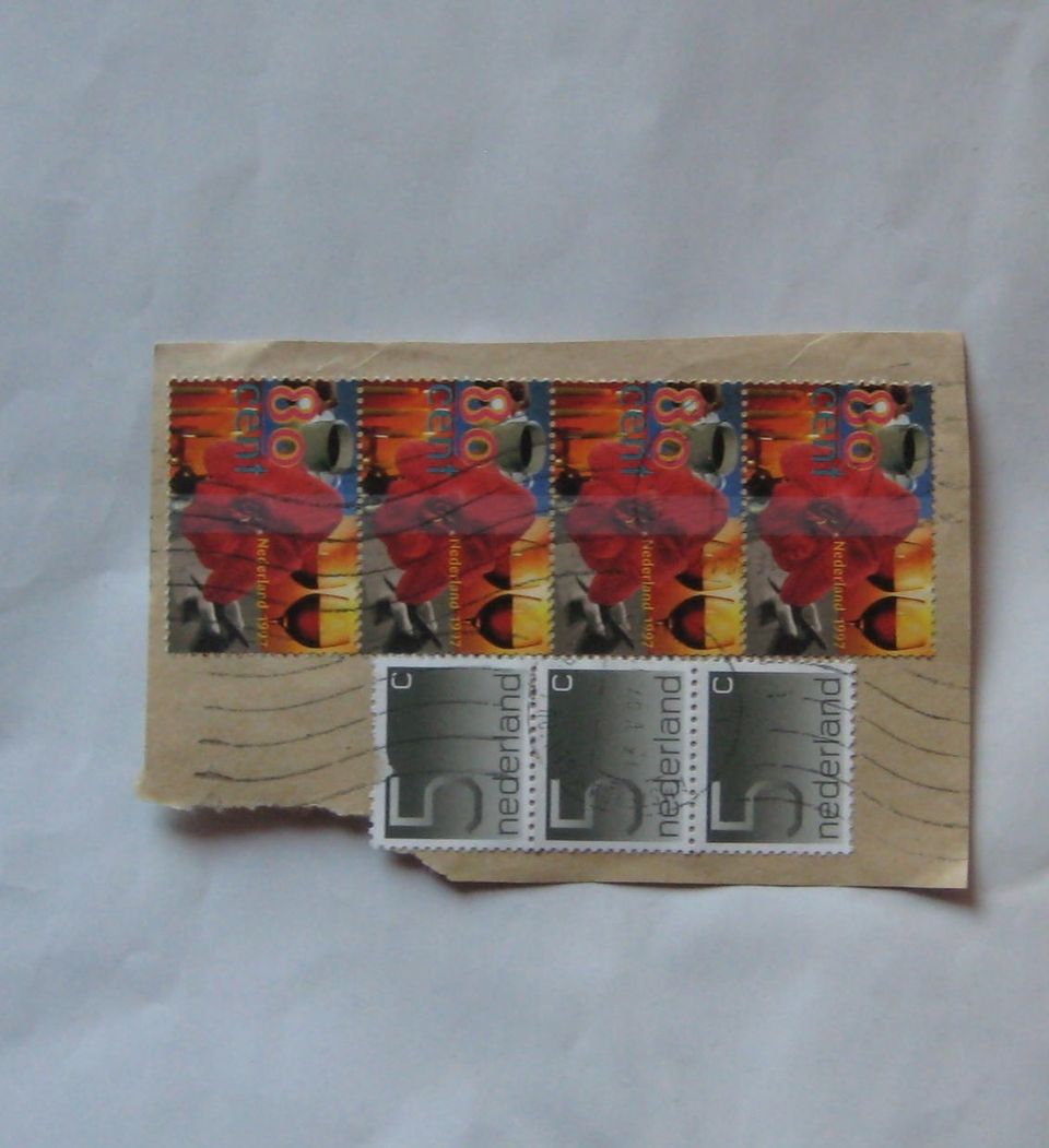 Hollantilaiset postimerkit 7 kpl