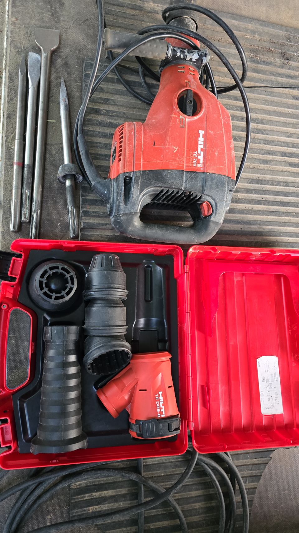 Hilti TE-706 ja TE DRS-B