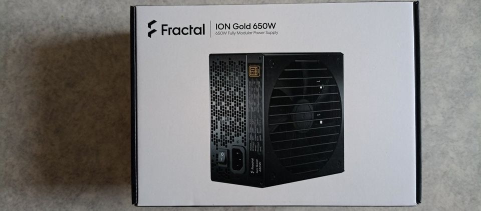 Fractal design 650w ion gold, modulaarinen