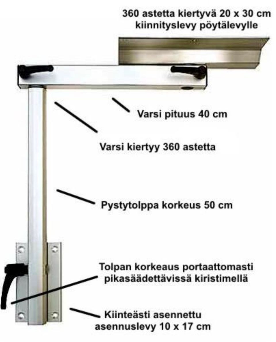 Lagun pöytäalusta / jalka