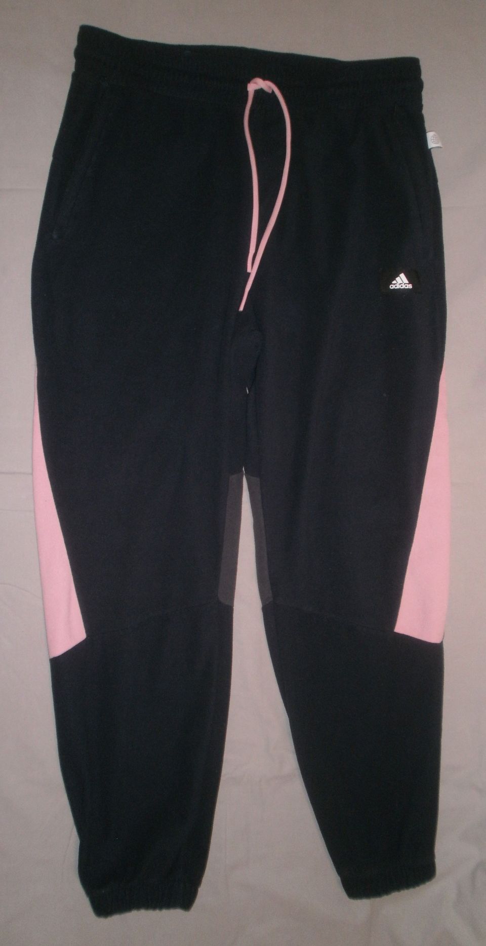 Adidas fleece verkkarit koko L