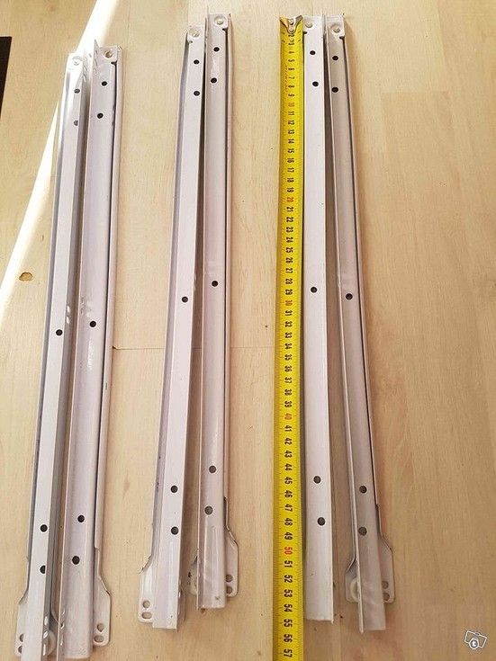 Laatikon liukukisko 55cm ,6kpl - Drawer slide