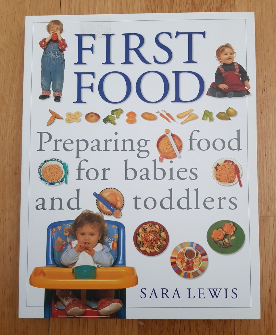 FIRST FOOD -book - Ensiruokakirja englanniksi