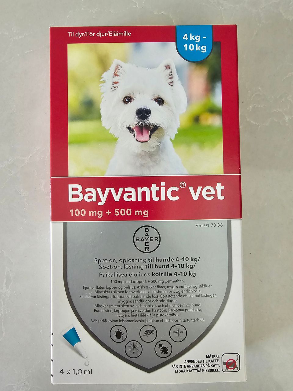 Bayvantic vet 4-10kg