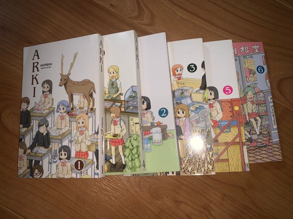 Arki, Nichijou - Keiichi Arawi manga