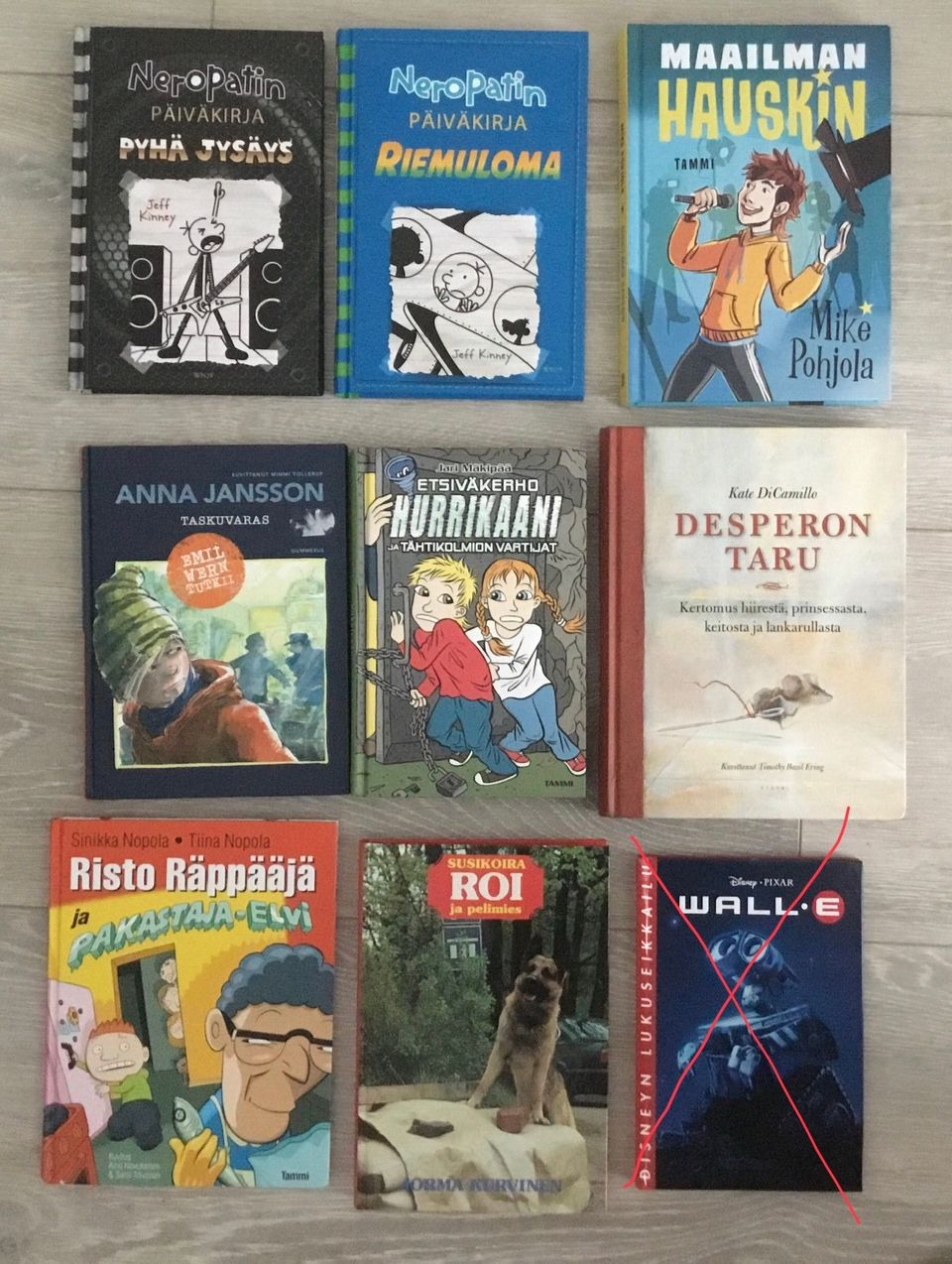 Lasten ja nuorten kirjoja 2: Risto Räppääjä Neropatin päiväkirja