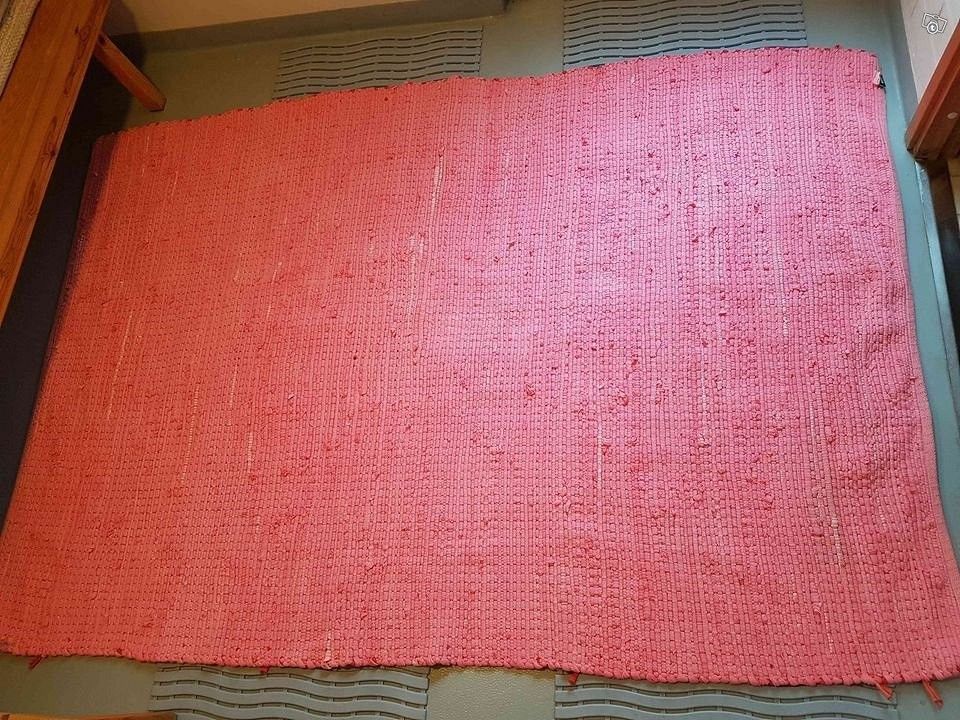 Räsymatto ISKU pinkki 145x200cm