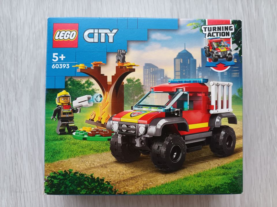 Lego City Palokunnan nelivetoauto