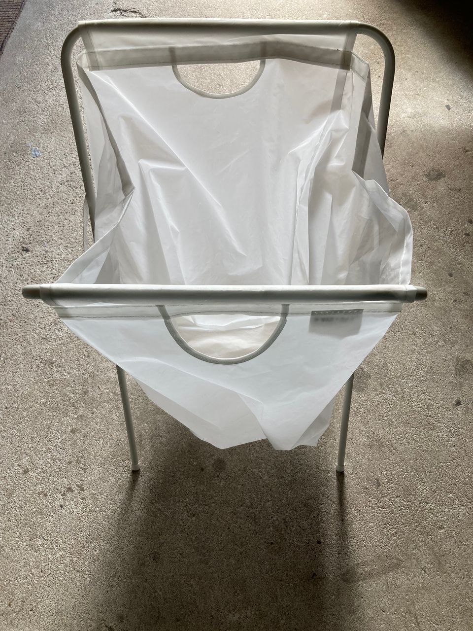 Ikean kankainen pyykkikori 2 kpl