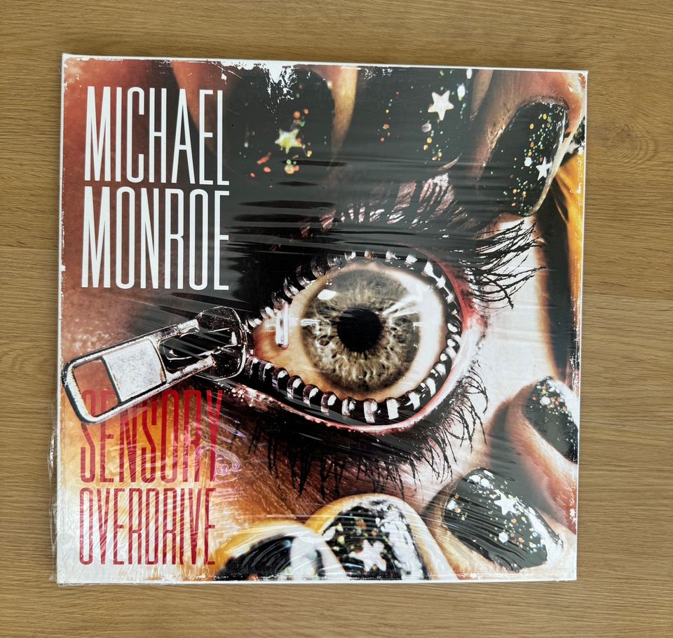 Michael Monroe - Sensory Overdrive LP avaamaton, eka painos