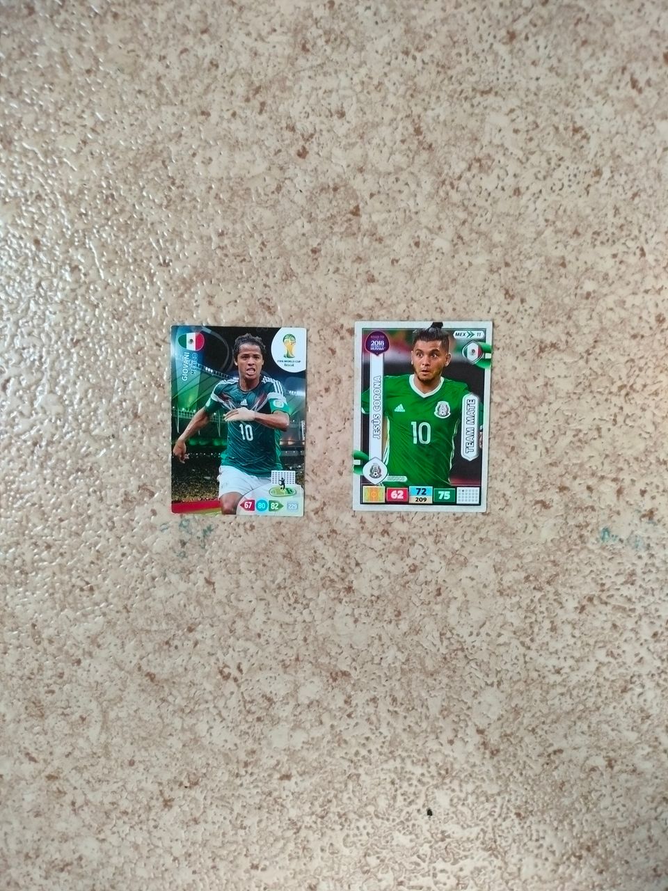 Mexico jalkapallo kortit