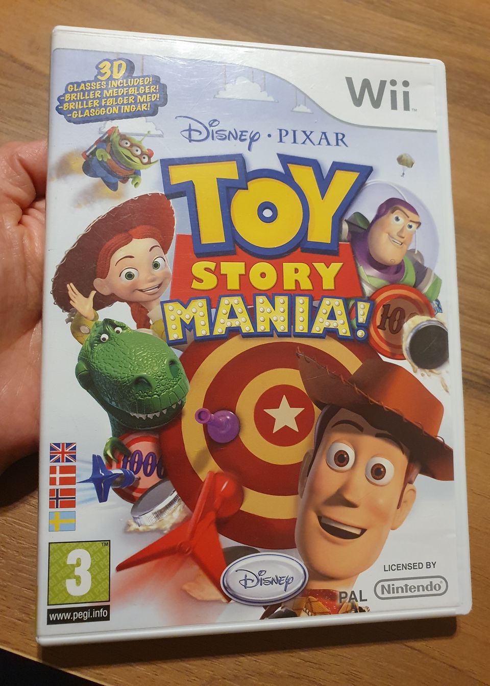 Wii Toy Story Mania peli