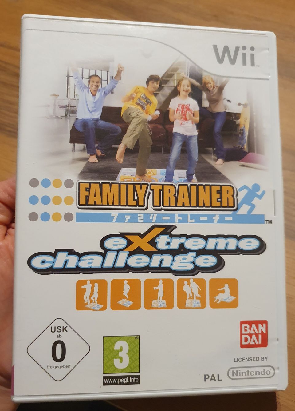 Wii Family trainer extreme challenge