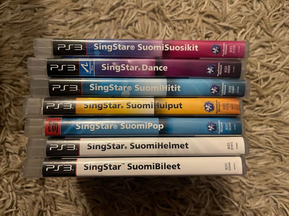 SingStar Pelejä PS3:lle