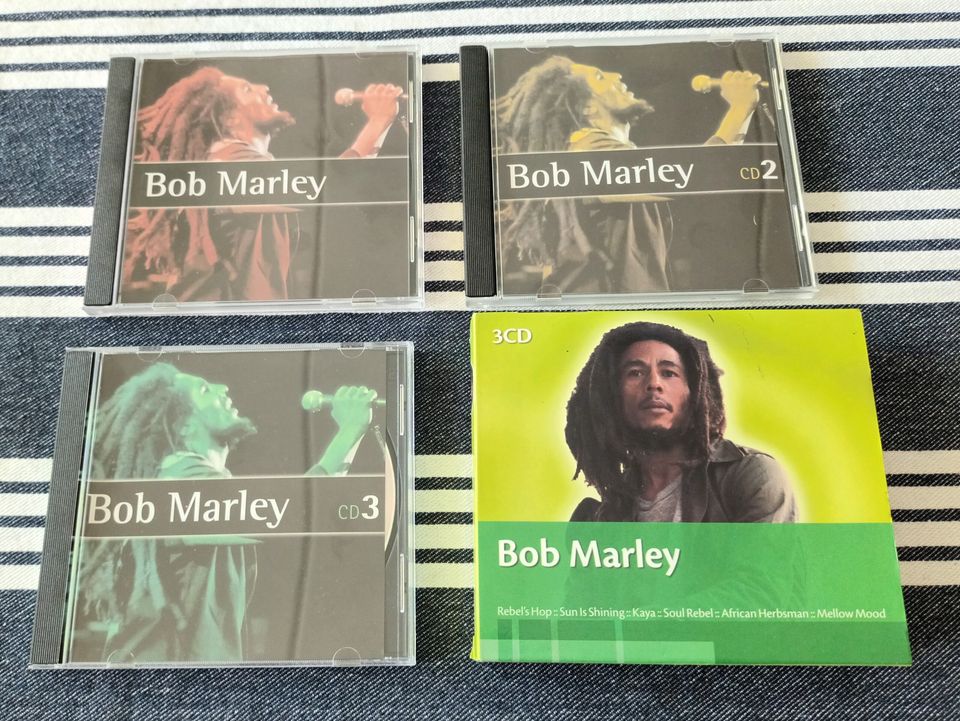 BOB MARLEY 3KPL CD BOX