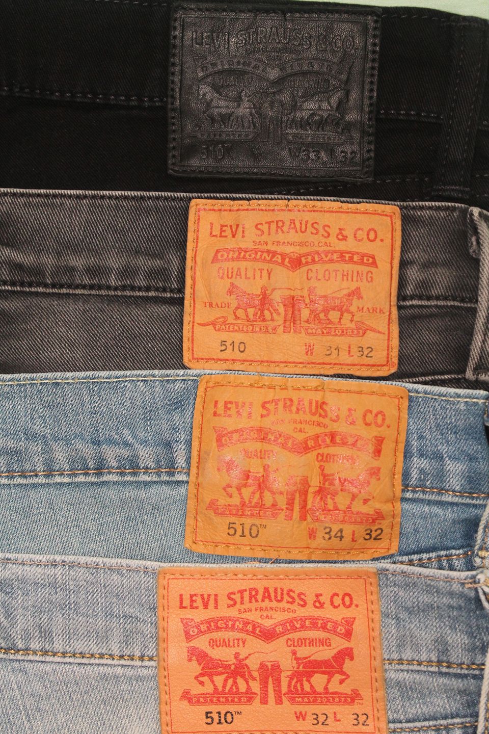 Levi's 510 farkkuja W31-34 L32