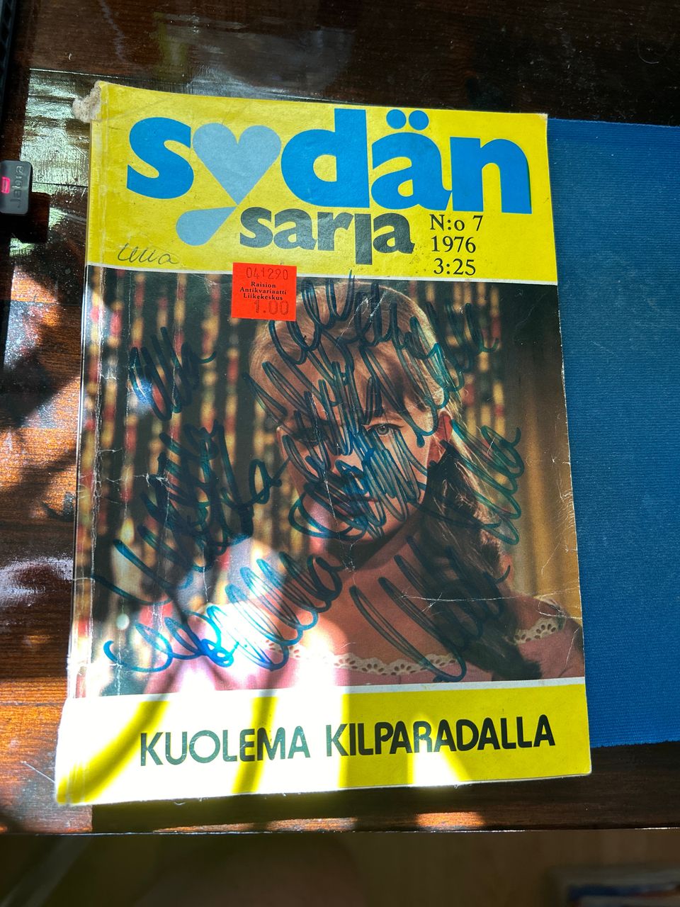 Sydänsarja Kuolema kilparadalla 7/1976